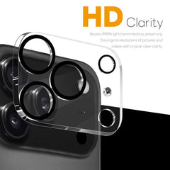 2pcs NORTHJO Camera Lens Protector 3D Night Shot Tempered Glass Film, For iPhone 17 Pro Max, For iPhone 17 Pro, For iPhone 17, For iPhone Air