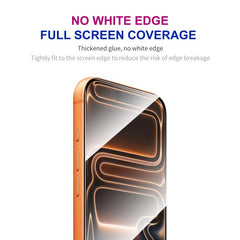 ENKAY Thickened Glue No White Edge High Aluminum-silicon Tempered Glass Film, For iPhone 17 Pro Max, For iPhone 17 Pro, For iPhone 17, For iPhone Air