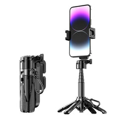 P15T Mini Portable Selfie Stick Photography Bluetooth Phone Stand Tripod, P15T