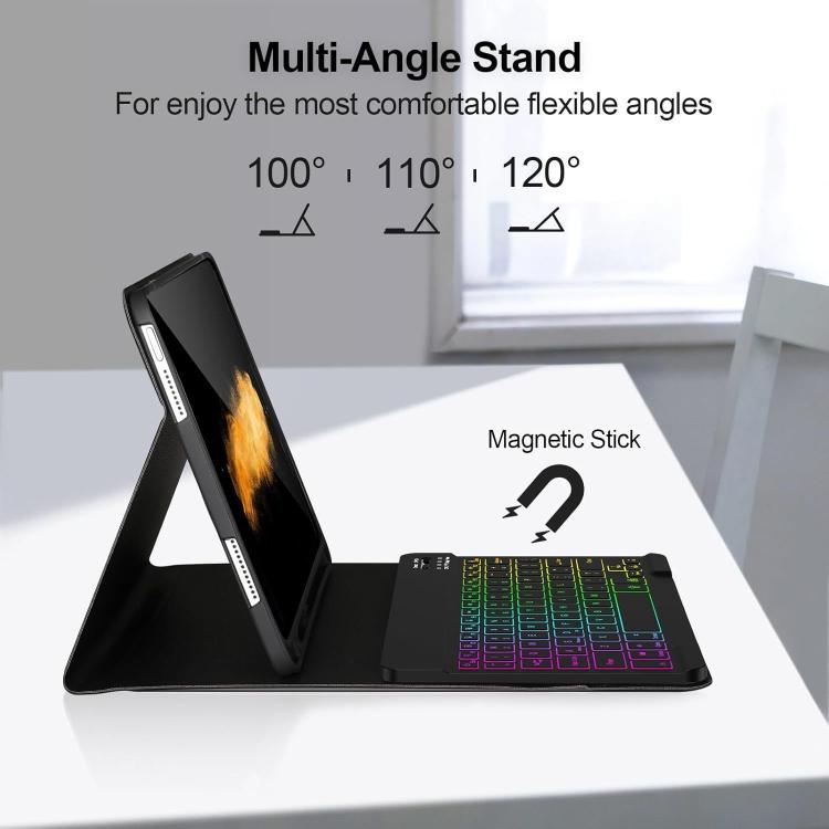 Magnetic Bluetooth Color Keyboard Case, For iPad 2025, For iPad Pro 11 2024