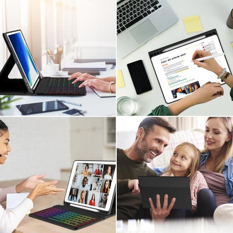 Magnetic Bluetooth Color Keyboard Case, For iPad 2025, For iPad Pro 11 2024