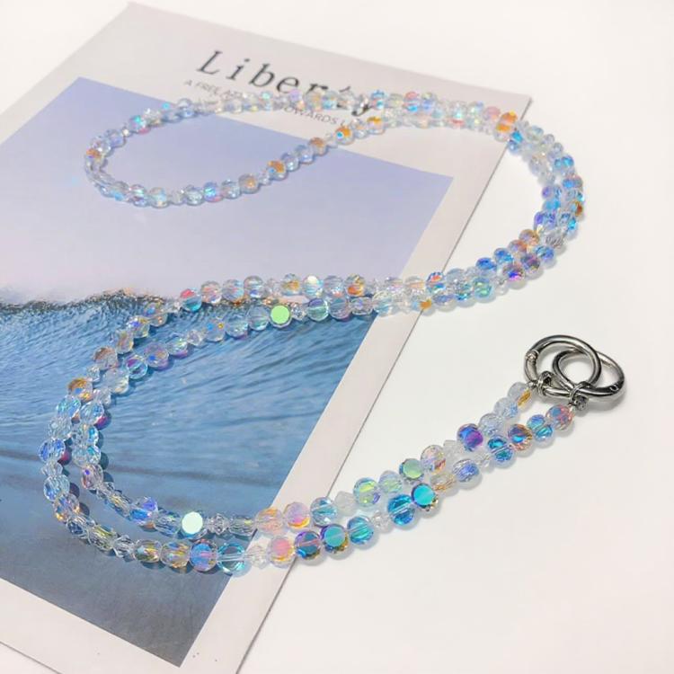 Crystal Pearl Mobile Phone Long Chain