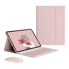 Detachable Magnetic Bluetooth Keyboard Tablet Case with Mouse, For iPad 2025
