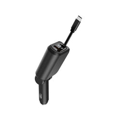 A25 QC3.0 / PD36W Fast Car Phone Charger with Cable, A25 (White), A25 (Black), A25 (Grey)