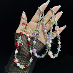 Cherry Crystal Necklace