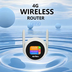 Q50-E Portable 4G WiFi6 Router Wireless Repeater With Nano SIM Card Slot Eurasia Version, US Plug, EU Plug