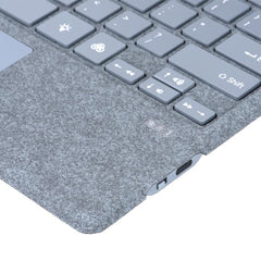 Velvet-Finish Ultra-Slim Wireless Bluetooth Magnetic Attachment Keyboard with Multicoloured Backlighting, For MicroSoft Surface Pro 3 / 4 / 5 / 6 / 7