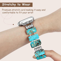 Imperial Stone Ceramic Bracelet Watch Band, For Apple Watch 46mm / 49mm / 45mm / 44mm, For Apple Watch 42mm / 41mm / 40mm / 38mm