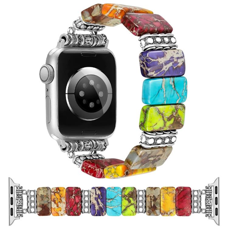 Imperial Stone Ceramic Bracelet Watch Band, For Apple Watch 46mm / 49mm / 45mm / 44mm, For Apple Watch 42mm / 41mm / 40mm / 38mm