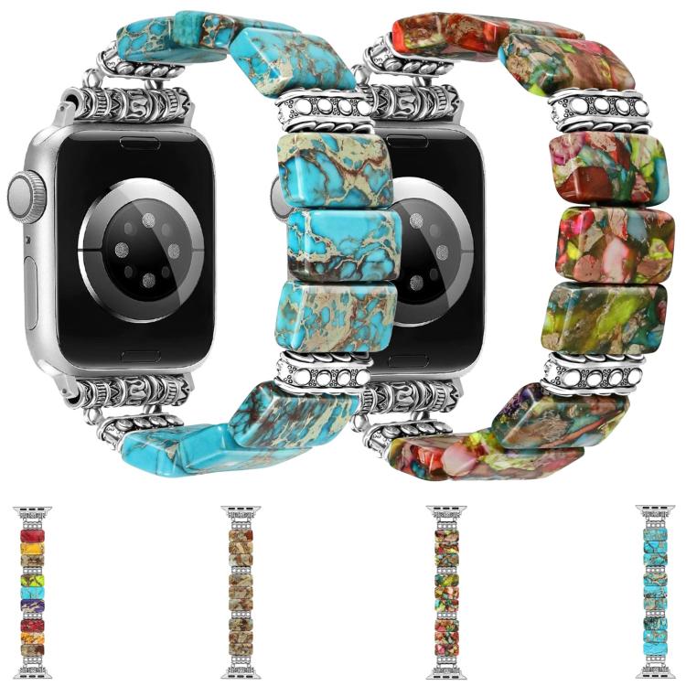 Imperial Stone Ceramic Bracelet Watch Band, For Apple Watch 46mm / 49mm / 45mm / 44mm, For Apple Watch 42mm / 41mm / 40mm / 38mm