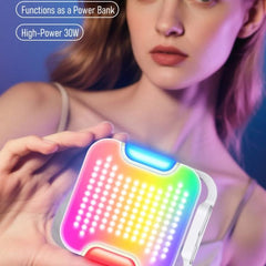 JMARY FM-428RGB For Photography / Videography Magnetic Fill Light Portable RGB LED Light, FM-428RGB