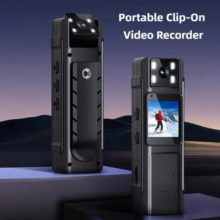 4K Portable Clip-on 180 Degree Rotating Lens Video Recorder Body Camera, DS-DG90144