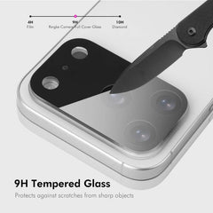 ENKAY Hat-Prince Black 9H Rear Camera Lens Tempered Glass Film, For iPhone Fold, For iPhone 18 Pro, For iPhone 18 Pro Max, For iPhone 17 Pro Max, For iPhone 17 Pro, For iPhone 17, For iPhone Air