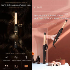 K-SKIN KD882B Automatic Rotating Hair Curler, Rapid Heating, 5-level Temperature Control, 32mm Curling Iron