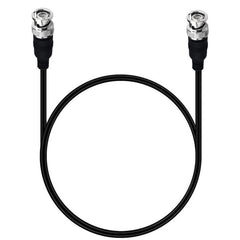 JUNSUNMAY Male to Male RG59U BNC Extension Cable for Video Security Camera CCTV Systems, 50cm, 100cm, 150cm
