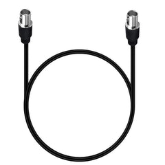 JUNSUNMAY Female to Female RG59U BNC Extension Cable for Video Security Camera CCTV Systems, 50cm, 100cm, 150cm