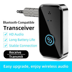 B4S Car Bluetooth 5.3 Wireless Transmitter Receiver 3.5mm Audio Adapter