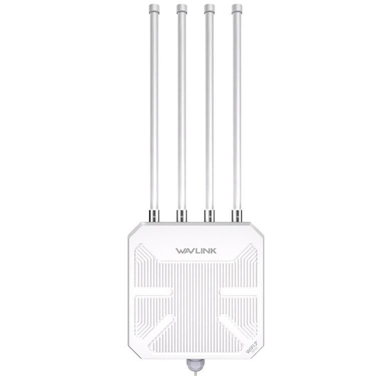 WAVLINK BE5100 WN573HBE2 With 8dBi High Gain Antenna IP67 Waterproof WiFi 7 Outdoor Router, US Plug, EU Plug, UK Plug, AU Plug