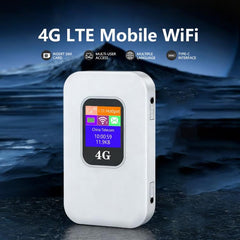 M1-E Eurasian Version CRC9 Port Smart WiFi 6 300Mbps Portable Hotspot 4G LTE Mobile WiFi Router, Eurasian Version CRC9 Port