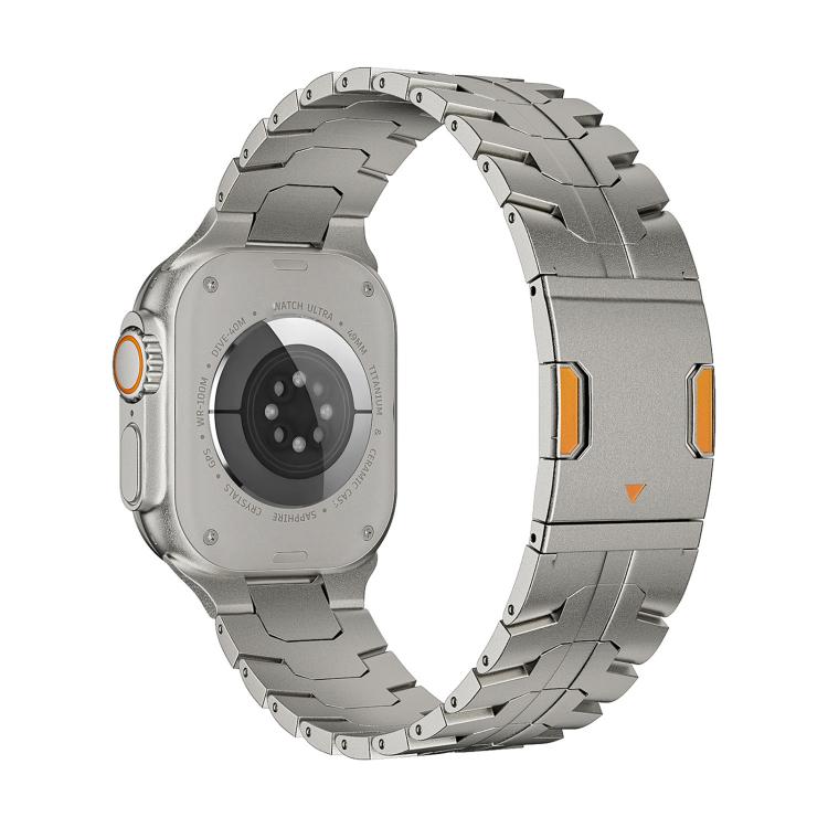 Iron Man Magnetic Titanium Metal Watch Band, For Apple Watch 46mm / 49mm / 45mm / 44mm