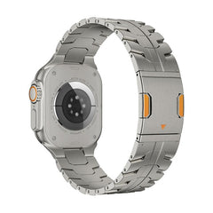 Iron Man Magnetic Titanium Metal Watch Band, For Apple Watch 46mm / 49mm / 45mm / 44mm