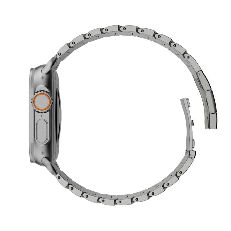 Iron Man Magnetic Titanium Metal Watch Band, For Apple Watch 46mm / 49mm / 45mm / 44mm