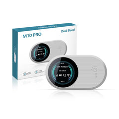 M10 Pro 4G LTE WiFi 6 Portable Wireless Router Mobile Hotspot with Color OLED Display