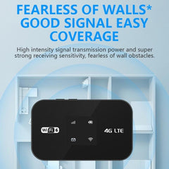 MF967P-E 300Mbps Portable Hotspot 4G LTE Mobile WiFi 6 Router Eurasian Version with Color Light, MF967P-E