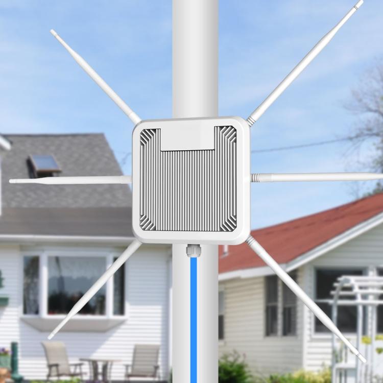 HW3000B Dual Band 3000Mbps IP67 Waterproof WiFi 6 Outdoor Wireless AP Router, US Plug, EU Plug, UK Plug, AU Plug