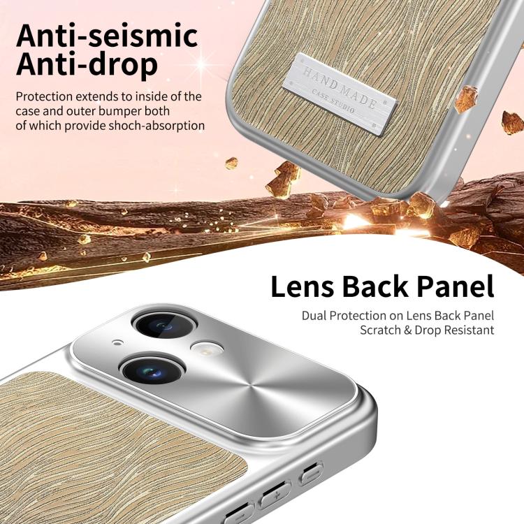Flowing Water Ripple Magnetic Shockproof Phone Case, For iPhone 13