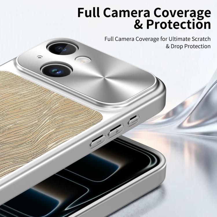 Flowing Water Ripple Magnetic Shockproof Phone Case, For iPhone 13