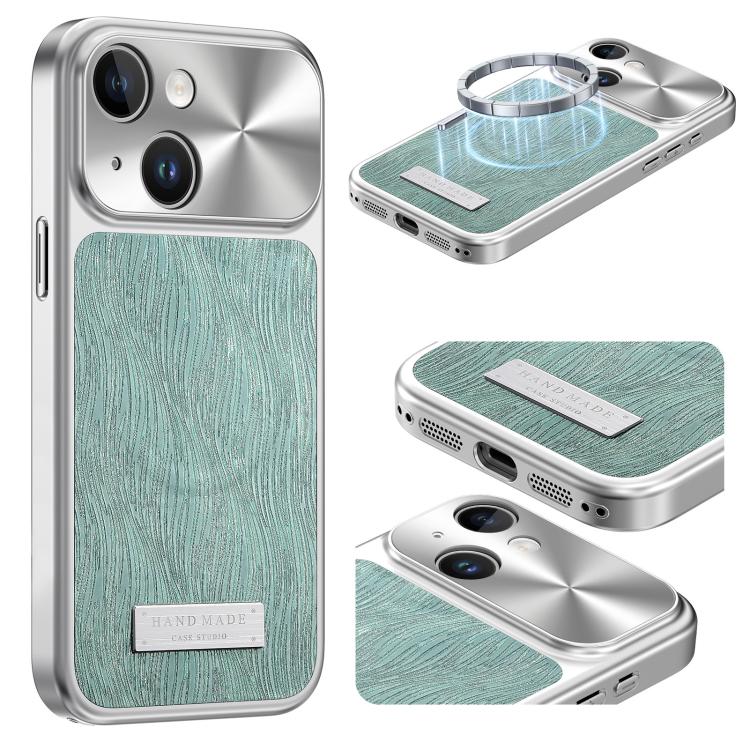 Flowing Water Ripple Magnetic Shockproof Phone Case, For iPhone 13