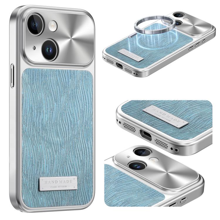 Flowing Water Ripple Magnetic Shockproof Phone Case, For iPhone 13
