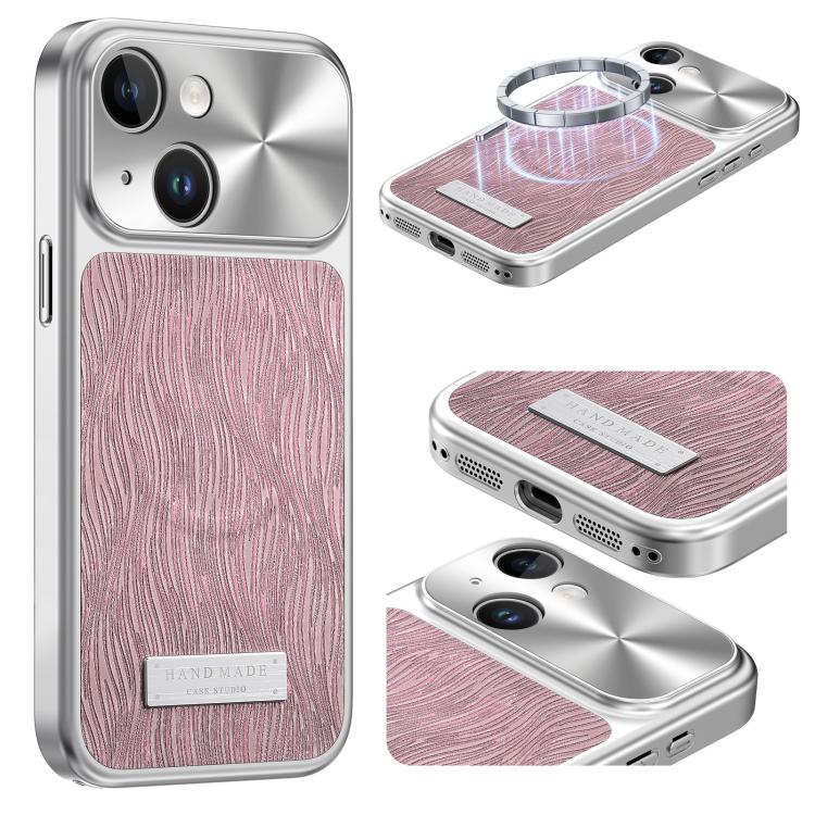 Flowing Water Ripple Magnetic Shockproof Phone Case, For iPhone 13