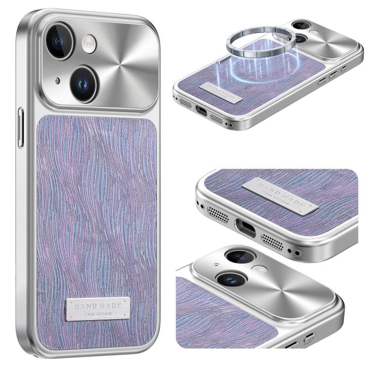 Flowing Water Ripple Magnetic Shockproof Phone Case, For iPhone 13
