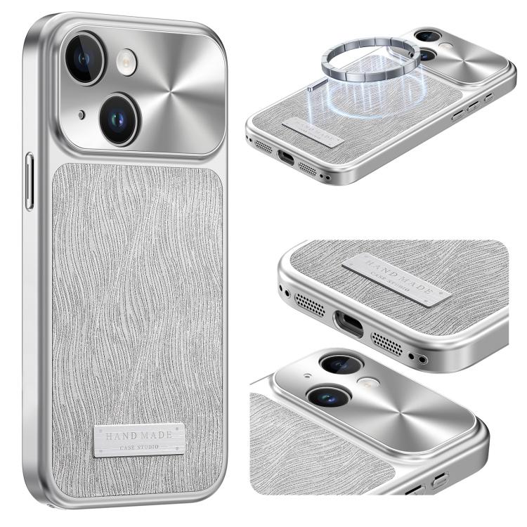 Flowing Water Ripple Magnetic Shockproof Phone Case, For iPhone 13