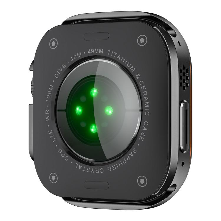 Light Circle Style Metal Watch Protective Case, For Apple Watch Ultra 3 / 2 / 1 49mm