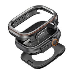 Light Circle Style Metal Watch Protective Case, For Apple Watch Ultra 3 / 2 / 1 49mm