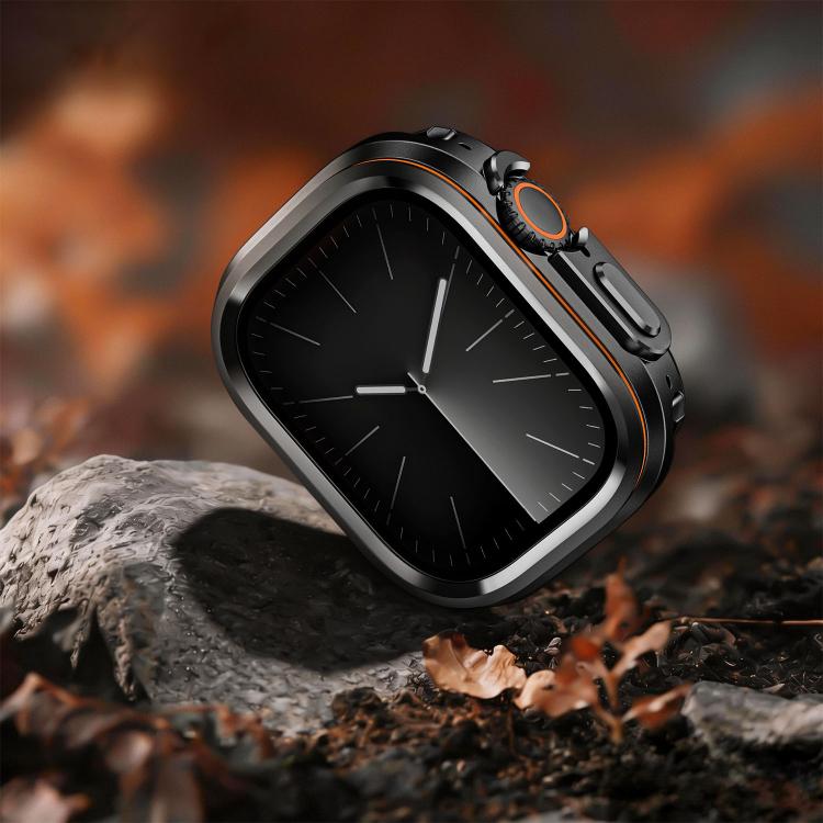 Light Circle Style Metal Watch Protective Case, For Apple Watch Ultra 3 / 2 / 1 49mm