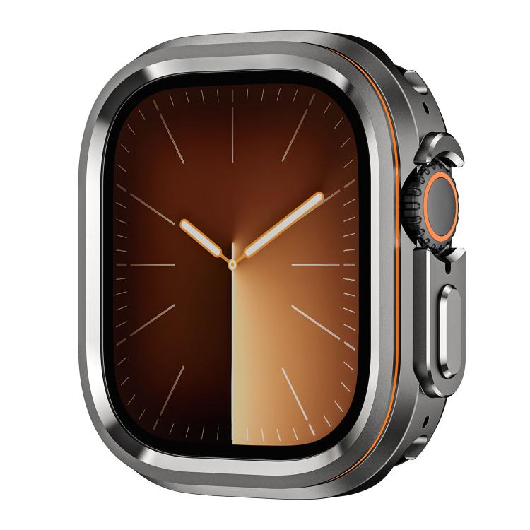 Light Circle Style Metal Watch Protective Case, For Apple Watch Ultra 3 / 2 / 1 49mm