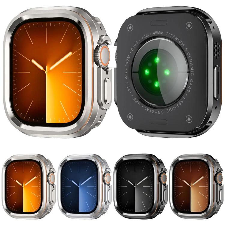 Light Circle Style Metal Watch Protective Case, For Apple Watch Ultra 3 / 2 / 1 49mm