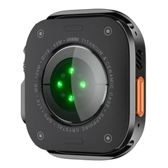 Rhombus Texture Style Metal Watch Protective Case, For Apple Watch Ultra 3 / 2 / 1 49mm