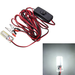 48 LEDs Boat Fishing Lighting Attract Fish Underwater Night Lights, Warm White, Cool White(
