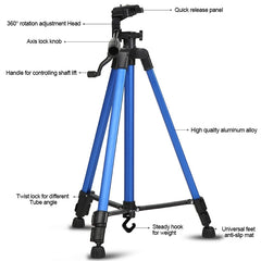 Portable Phone Live Selfie 3366 Tripod Stand DV SLR Camera Self-timer Full Light Bracket, 3366 1.4m