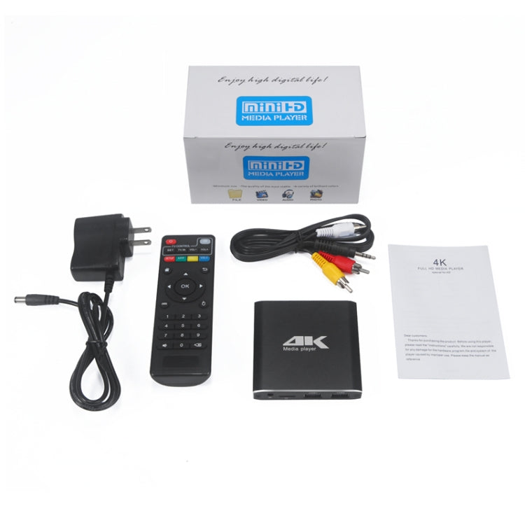 4K HD Player Single AD, US, EU, UK