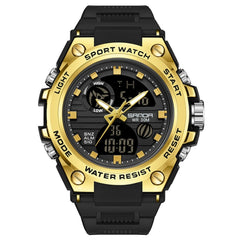 SANDA739  Watch Plate Chao Male Watch Male Student Fashion Trend Multi Functional Digital Waterproof Electronic Meter