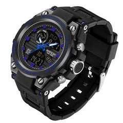 SANDA739  Watch Plate Chao Male Watch Male Student Fashion Trend Multi Functional Digital Waterproof Electronic Meter