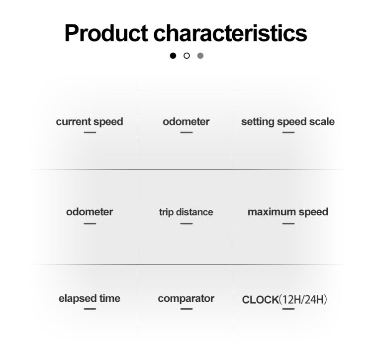 SUNDING SD-581A Bike Wired Computer Speedometer Odometer Cycling Bicycle Waterproof Measurable Temperature Stopwatch, SUNDING SD-581A