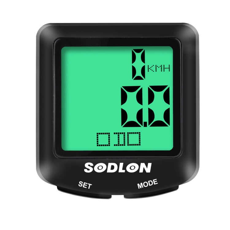 SDL-571 LCD Digital Display Bicycle Computer Wired Waterproof Cycle Odometer Bike Speedometer Stopwatch Riding Accessories Tools, SDL-571