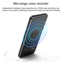 1.8 inch Touch Screen Metal Bluetooth MP3 MP4 Hifi Sound Music Player, Rose Gold, Black
